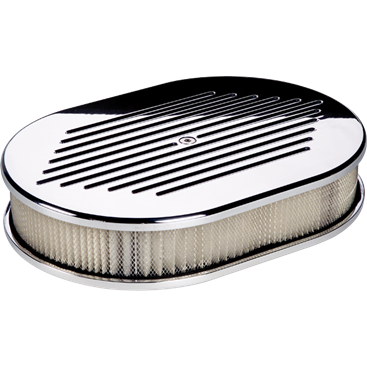 Billet Aluminum Oval Ball Milled Air Cleaner