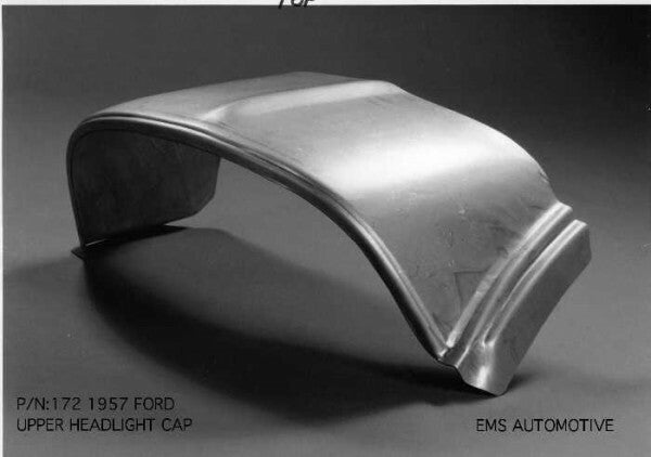 1957 Ford Front Fender Upper Cap
