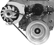 Alan Grove Components Big Block Chevy Alternator Bracket, Electric Water Pump, Mid Mount, Passenger Side 236R