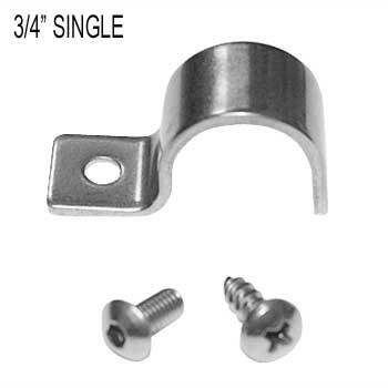 Kugel Komponents Single Line Clamps 3/4 Inch - 8 Pack