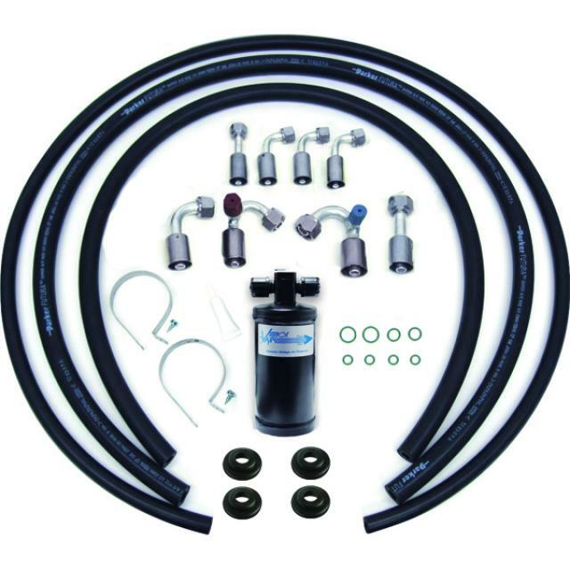 Vintage Air Beadlock Refrigerant Hose Kit without Individual Bulkhead Fittings