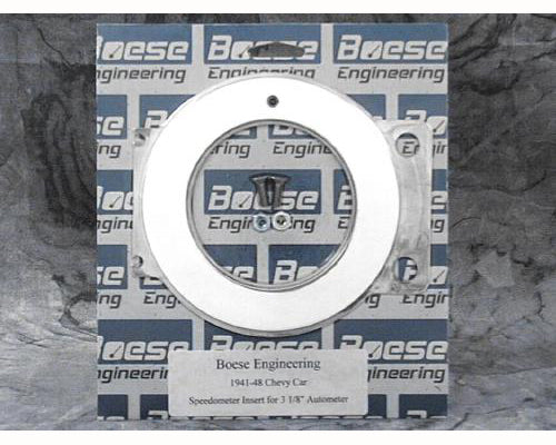 Boese Engineering 1941-1948 Chevy Car Billet Aluminum Speedometer Insert
