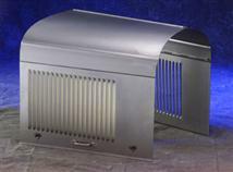 Rootlieb 1928-29 Model A Ford 4-Piece Hood - Early 1928 with Tapered Louver Sides