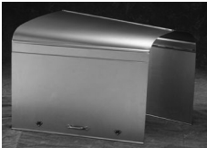 Rootlieb Ford 1930-31 Model A 4 Pc Hoods - 1930-31 Plain Tops/Plain Sides w/32 Center Hinge