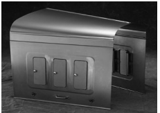 Rootlieb Ford 1930-31 Model A 4 Pc Hoods - 1930-31 Pair 3 Door Sides Only