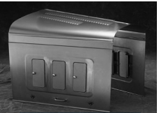 Rootlieb Ford 1930-31 Model A 4 Pc Hoods - 1930-31 2 Row Tops/3 Doors Sides w/32 Center Hinge