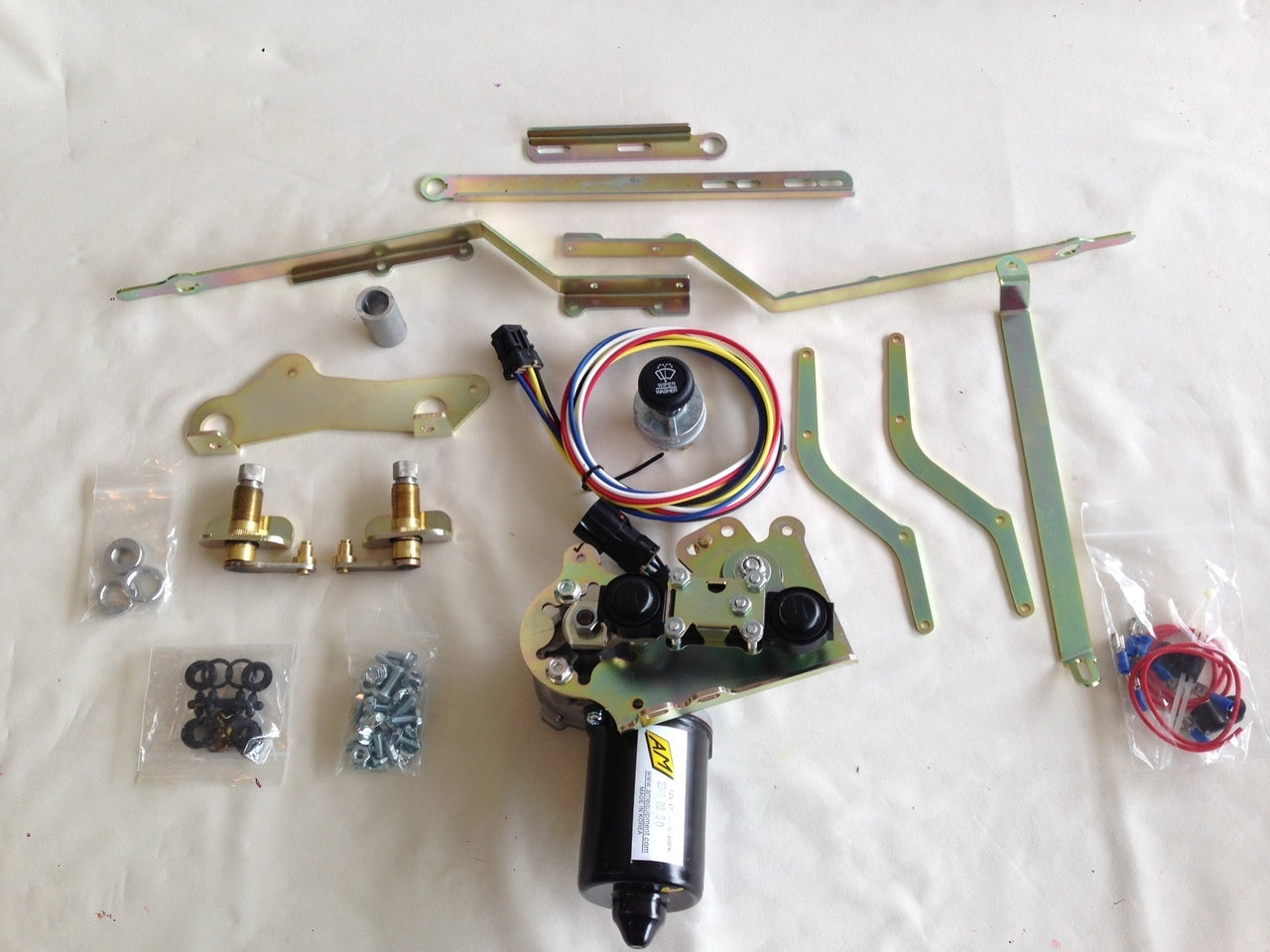 Raingear 1947-54 Chevy and GMC Trucks Windshield Wiper Kit