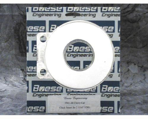 Boese Engineering 1941-1948 Chevy Car Billet Aluminum Clock Insert
