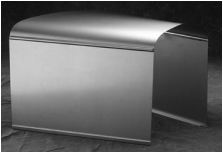 Rootlieb Ford Model A 3 pc Hoods - 1930-31 Pair Plain Sides Only