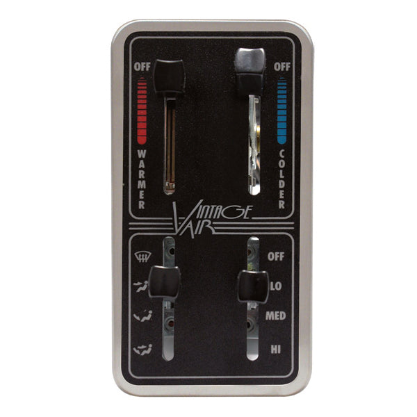 Vintage Air Model 4 Lever Gen II Base Control Panel