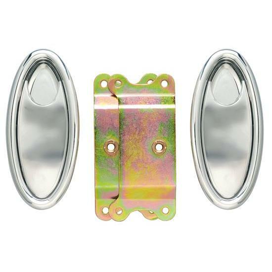 Lokar Oval Billet Aluminum Interior Door Handles