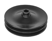 Two Groove, Bolt on, Keyed Shaft, Power Steering Pump Pulley, Chevy V8, Pulley 506