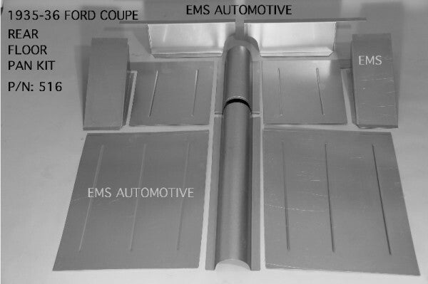 1935-36 Ford Coupe and Roadster Rear Floor Pan Kit
