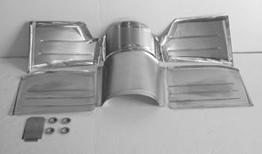 1955-57 Chevy Front Floor Boards for Direct Sheet Metal Firewall