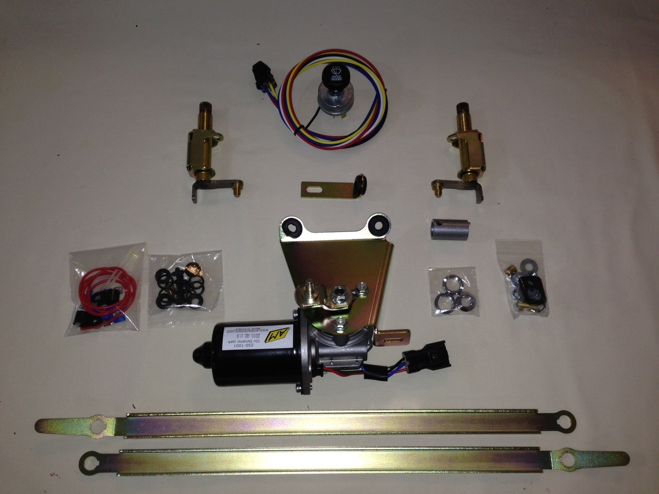 Raingear 1955-59 Chevy and GMC Trucks Windshield Wiper Kit