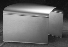 Rootlieb 1932 Ford 3 Piece Hood with Plain Top and Plain Sides