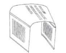 Rootlieb Ford 1932 3 pc Hoods - 1932 4 Row Top/20 Louver Sides