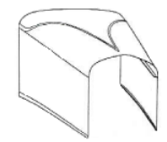 Rootlieb Ford 1932 3 pc Hoods - 1932 V-Belt Top/Plain Sides