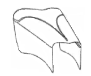 Rootlieb Ford 1933 3 Pc Hoods for 1933 V-Belt Top Only No Cutout