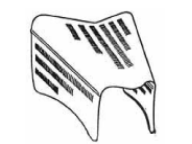 Rootlieb Ford 1933 3 Pc Hoods for 1933 6 Row Top Only w/Cutout