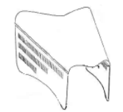 Rootlieb Ford 1934 3 Pc Hoods for 1934 Pair 3 Row Sides Only