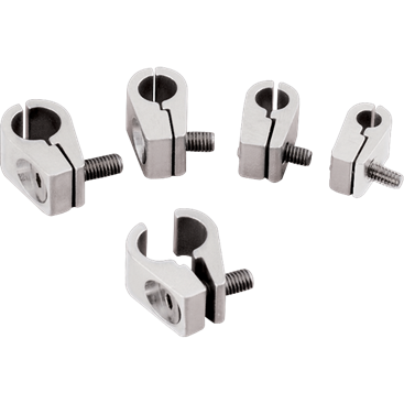 Billet Specialties Line Clamps (4/Pack)