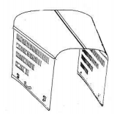 Rootlieb Ford 1933-34 4 Pc Pickup Hoods for 1933-34 Pickup Pair 4 Row Sides Only