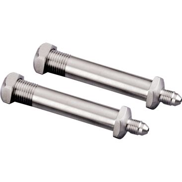 Billet Specialties Thru-Frame Fittings (Pair)