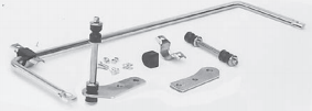 Posies 1942-48 Ford Rear Sway Bar Kit