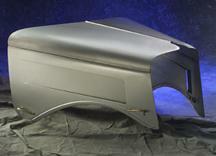 Rootlieb Ford 1935-1936 Hoods - 1935 Plain Tops/1 Scoop Sides