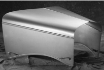 Rootlieb Ford 1935-36 Pickup 4 Pc Hoods for 1935-36 Pickup Pair Plain Sides Only