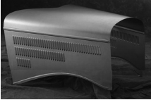 Rootlieb Ford 1935-36 Pickup 3 Pc Hoods for 1935-36 Pickup Pair 3 Row Sides Only