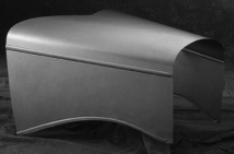 Rootlieb Ford 1937 Pickup 3 Pc Hoods for 1937 Pickup Pair Plain Sides Only