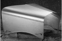 Rootlieb Ford 1937 4 Pc Pickup Hoods for 1937 Pickup Pair Plain Tops Only