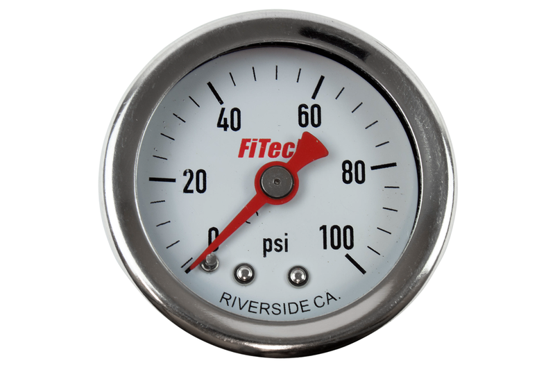 FiTech 0-100 Fuel Pressure Gauge