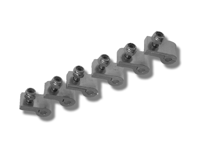 Pete and Jakes Machined Line Clamps 3/16 inch (6 pack)