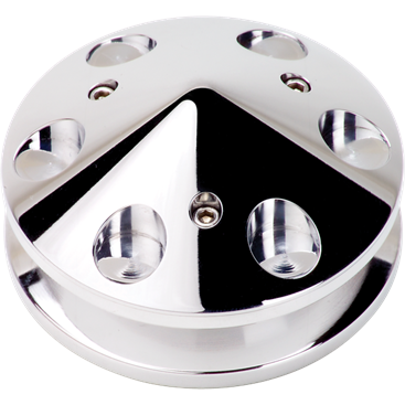 Billet Aluminum Alternator Pulley 2.5" Diameter