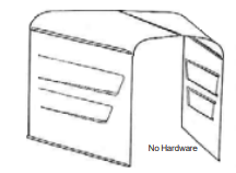 Rootlieb Chevrolet 1931 4 Pc Hoods for 1931 Pair 2 Scoop Sides