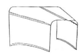 Rootlieb Chevrolet 1933 4 Pc Hoods for 1933 Master Plain Top/Plain Sides