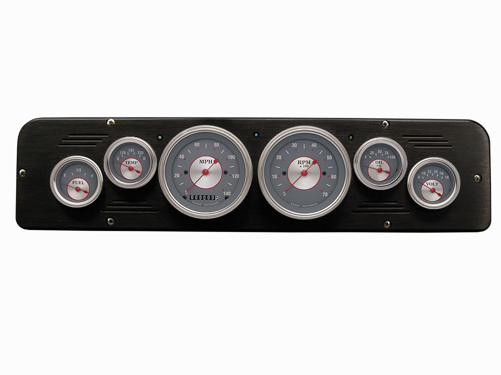 Boese Engineering 1969-71 Dodge Truck 6 Gauge Billet Aluminum Gauge Panel