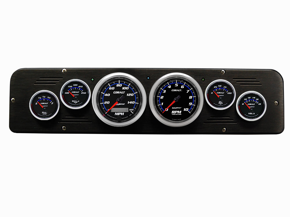 Boese Engineering 1969-71 Dodge Truck 6 Gauge Billet Aluminum Gauge Panel