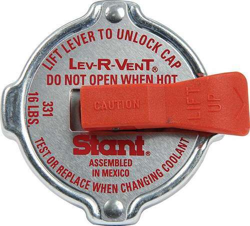 Radiator Cap 16 PSI Stant With Lever