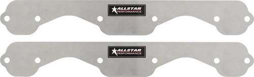 Exhaust Block Off Plate Set SB Chevy Standard, Aluminum
