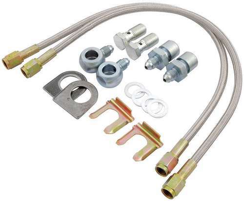 Brake Hose Kit With 7/16" x -20 Fittings, Big GM