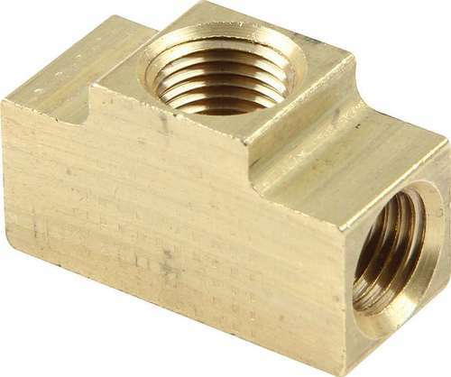 Inverted Flare Fitting 3/16" Tee w/1/8"-27NPT Port