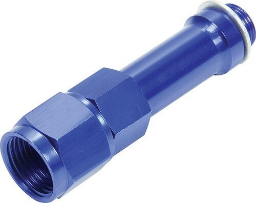 Aluminum Carburetor Fitting 9/16"-24 To Female -8 For BG/Demon, Blue