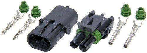 Weather Pack Connector Kit 2-Pin