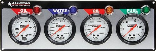 Allstar 4 Gauge Panel OP / WT / OT / FP