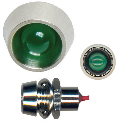Ron Francis Wiring Classic Style LED Indicator Light - GREEN
