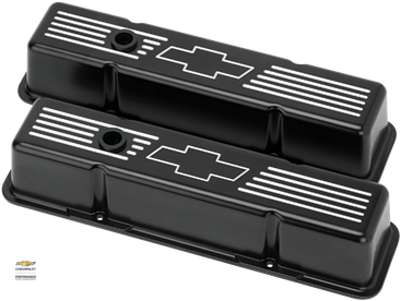 Billet Aluminum Small Block Chevy "Bowtie" Style Valve Cleaner, (Pair)